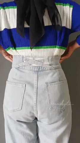 emang boleh 50 ribuan secakep ini??? #jeanssilangbelakang #kulothighwaist #highwaistjeans #ootdjalanjalanjalan #outfitideas #fyp  #wibgajian 