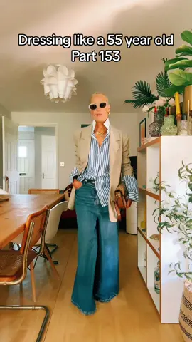 #OOTD - Frankie shop jeans with a vintage shirt and blazer 👌🏻 #style #outfitideas #styling #styleinspo #fyp #fypシ #outfitinspo #outfit #fashion #over50andfabulous #whatiwore #midlifewomen #midlife #fashiontiktok #styleforover50 #styleinspiration #autumnfashion 