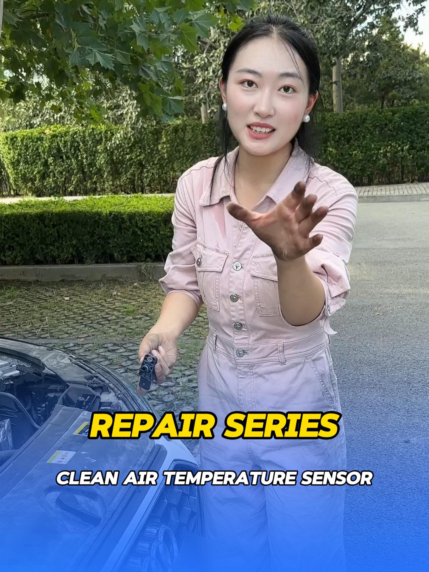 Repair Series - Clean Air Temperature Sensor #skills#mechancial#automobile#carpart#car#drivingtraining