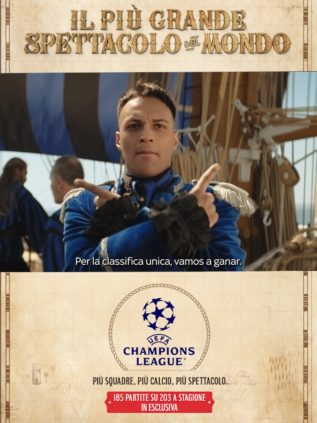 Comincia la sfida: ecco a voi la nuova UEFA Champions League Classifica unica e per la prima volta 5 italiane. 185 partite su 203 a stagione in esclusiva su Sky Sport. Più squadre, più calcio, più spettacolo #SkySport #SkyUCL #UCL #ChampionsLeague