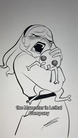 They grow up so fast #lethalcompany #maneater 