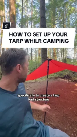 How to set up your tarp using this one life hack. Reserve your ShotPoles now! - #outdoorlife #adventuretime #hikingadventures #outdoorgear #backcountrycamping #canoecamping #mountains #explorecanada #explorebc 