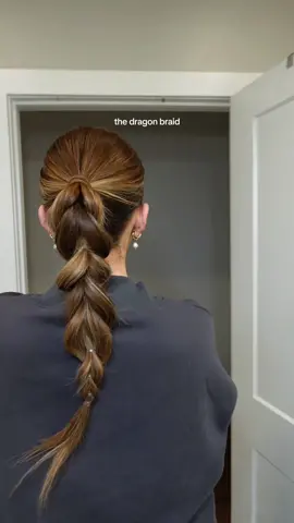trying out the dragon braid today🫶🏻💓 #dragonbraid #hairstyles #hairvideos #hairtok #hairstyle #hairtutorial #hairideas #braids 