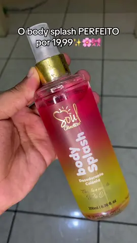Esse ganhou meu coraçãoo!✨🌸🎀🩷 #autocuidado #crescernotiktok #bodysplash #soulcosmeticos #foryou #fypシ #viralvideo #comprinhas #foryoupage #viralizarnotiktok #vaiprofycaramba #comprinhasshopee #comprasonline #perfumetiktok #perfumebarato 