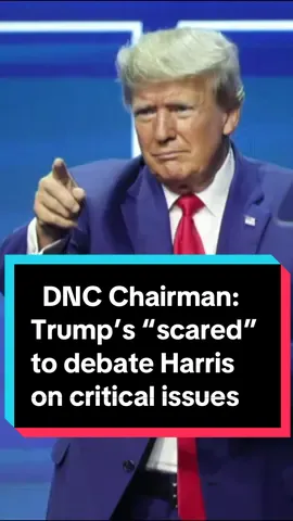 DNC Chairman Jaime Harrison reacts on #MorningJoe to Donald Trump potentially avoiding a debate with Kamala Harris, calling it a “huge disappointment for the American people.”  Harrison emphasizes the importance of discussing key issues, including the “full frontal attack” on fundamental freedoms posed by Trump’s Project 2025: 