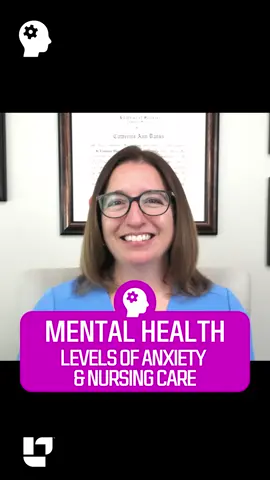 Cathy discusses the different levels of anxiety and nursing care of patients at each level of anxiety.  #NCLEX #MentalHealth #anxiety #HESI #Kaplan #ATI #NursingSchool #NursingStudent⁠ #Nurse #RN #PN  #LPN #disorders #NurseEducator #nursesoftiktok #nursetok 