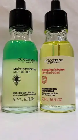 Llegaron a L'Occitane los nuevos productos de cuidado capilar y reparación intensiva🙌🏻 Serum Capilar Anti-Caída Aceite Infusionado🤩 ¿Qué esperás para probarlos?🤔 Podés hacer tu compra online o en todas nuestras boutiques💛 #parati #hairstyle #haircare #loccitane 