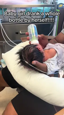 Looks like i might have to be exclusively pumping 😅 #newborn #baby #downsyndromebaby #babygirl #daddysgirl #NICU #NICUBABY #newbaby