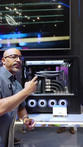 7 GPU Threadripper System at Computex 2024 @amd