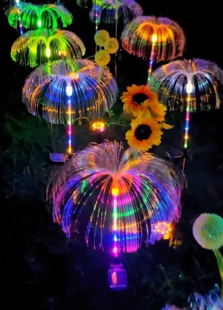Lampu tenaga Surya ubur-ubur, tanpa kabel, tanpa listrik, dan tanpa biaya perawatan yg mahal. Beli sekali, awet lama. Blm banyak yg punya, yok dibeli. #lamputamantenagasurya 