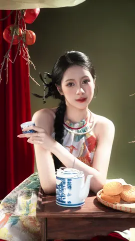 Concept trung thu kết hợp với dân gian truyền thống sẽ như thế nào?#lothostudio #chuanh #beauty #chupanhhanoi #slay #trungthu ##photo