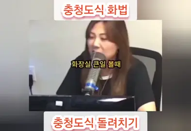 충청도식 화법, 충청도식 돌려치기 #충청도식화법 #충청도식돌려치기 