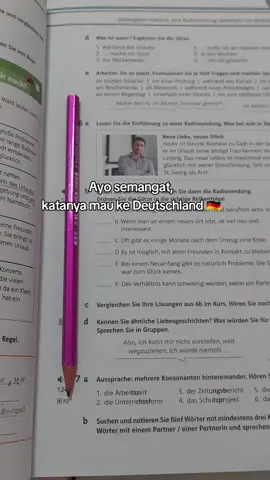 sesulit apapun akan ku tempuh #german #deutsch #gtogjerman #jerman #ausbildung #aupair #belajarbahasajerman #goethe #bahasajerman 