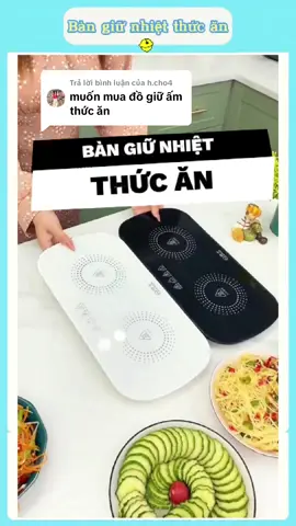 Trả lời @h.cho4  Bàn giữ nhiệt thức ăn của bạn đây ạ. Ấn vào giỏ hàng góc trái màn hình để xem chi tiết nhé. cám ơn bạn❤️ #bangiunhietthucan #duyne0710 #makemebuyit #giadungtienich #giadungthongminh #xuhuong 