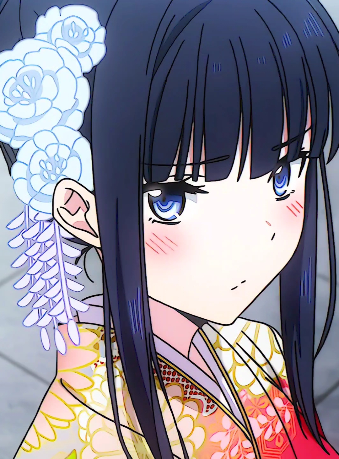 ngeblusnya Miyuki 😖 #anime #miyukishiba #mahoukakoukounorettousei 