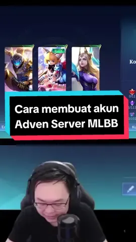 cara membuat akun adven server #mlbbskingift #mlbbgiftskin #MLBB #mobilelegendsbangbang #mobilelegends #vygaming 