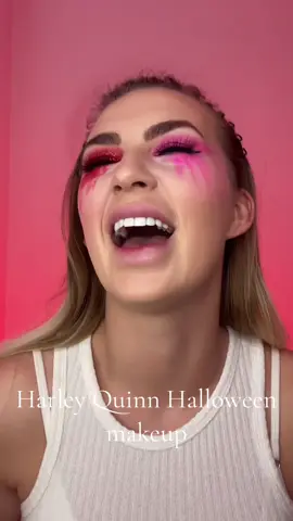 Harley quinn X love edition  Halloween makeup ideas 💡  #harleyquinnmakeup #halloweenmakeuptutorial 