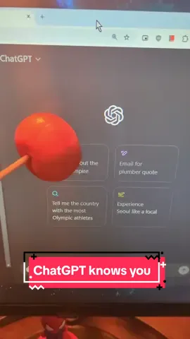 ChatGPT knows you... #chatgpt #ai #artificialintelligence #aiagents 