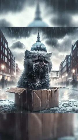 😿 Meow meow song, that song makes kid cry #catsoftiktok #catlover #meowsong #cat #cry 