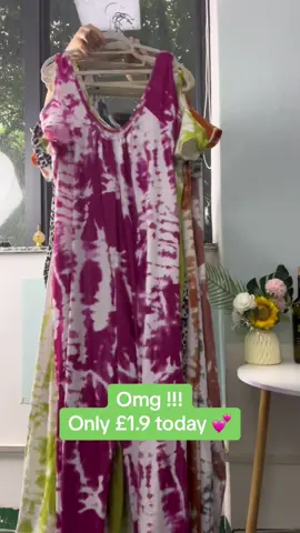 Only £1.9 today !!! #jumpsuit#Summer#fashion#colorful#womens #TiktokMadebuyit #foryoupage 