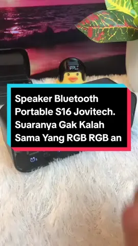 Speaker Bluetooth S16 Jovitech Suara Bass-nya Nendang Parah 🔥 #speaker #speakerbluetooth #speakerportable #speakerbluetoothfullbass #wibgajian #promoguncang99 