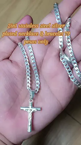 2in1 silver plated necklace & bracelet #silverplated#silver#necklace#fypviralシviral #foryourpage #trending #foryoupageofficiall #foryou #fypviralシ #fypシ #fypage #fyppppppppppppppppppppppp #trendy 