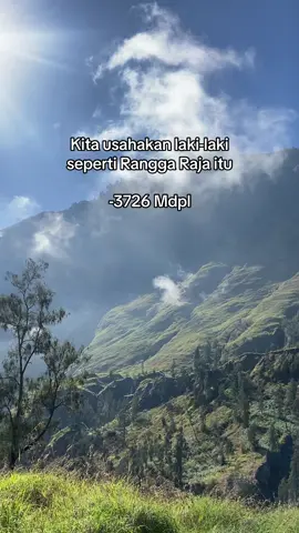 aminnn #pendakigunung #3726mdpl 
