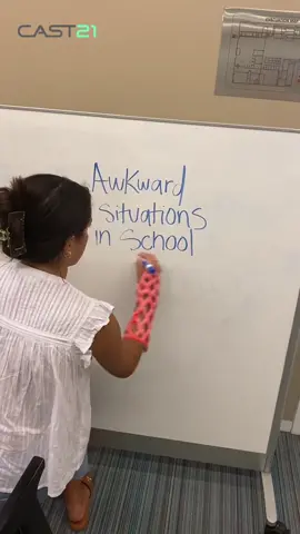 Let’s admit these have all happened at least once 🫤🫤  #cast21 #cast21offical #cast #orthopedics #fiberglasscast #brokenbones #Summer #backtoschool #awkwardsituations