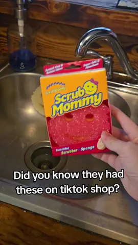 I love it when it's time to replace my scrub mommy! @Scrub Daddy #scrubdaddy #scrubmommy #sink #sinkclean #ttshop #sahm 
