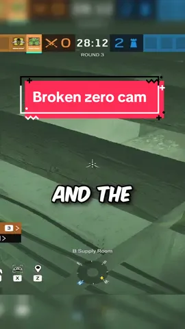 Broken zero cams on oregon #r6 #r6s #r6siege #rainbowsixsiege #r6tips #siegetips
