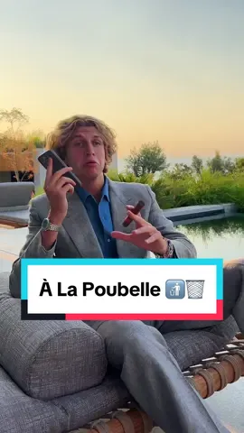 À La Poubelle 🚮🗑️ @Poubel 🔗✨ #GstaadGuy #Poubel 