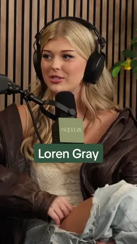 TOMORROW @Loren Gray is on the podcast to talk about her journey to fame at such a young age, how she has handled bullying, body image, and comparison, tools that have helped her mental health, her new Netflix film ‘Incoming’, and so much more! Listen and watch tomorrow morning wherever you get your podcasts 🎙️@Tay Lautner @Taylor Lautner  #thesqueezepodcast #MentalHealth #lorengray #thesqueeze 