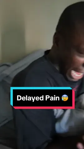 When The Pain Takes 3-5 Business Days 😅 #late #reaction #burn #delay #damn @muhanid 