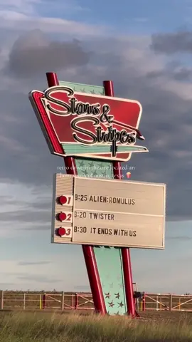 stars and stripes drive in is the absolute cutest! 🍿🎬🌭 this retro drive-in movie theatre is located in new braunfels, texas just an hour away from austin 〰️ they have a 50’s themed diner serving up hot dogs, burgers, funnel cakes, icees and more! this was so freaking fun and I will definitely be back often this fall 🫶🏻  adult tickets are $9.50 per person ($2 off if you’re military or a first responder) and child tickets are $6.50 for ages 4-11 they are open at 7p seven days a week, rain or shine 🌞 📍 1178 kroesche lane, new braunfels, texas #austin #austintexas #austintx #atx #exploretexas #texastodo #texas #newbraunfels #newbraunfelstx #thingstodoinaustin 