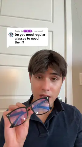 Replying to @✝️✝️✝️  No prescription necessary! Think of it as sunglasses but to protect from blue light instead of the sun #bluelight #review #fyp 