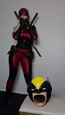 This design of popcorn bucket should be standard #deadpool #wolverine #cosplay #fyp 