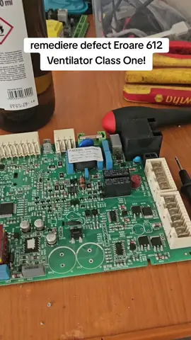 #eroare #Ventilator 612  #Ariston #ClassOne #24kw  #electronics #hobby #fy #fyp #foryou 