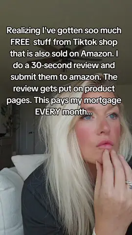 Here is how 👇 But first, SAVE THIS FOR LATER so you can come back to these steps!  Here's what I did: I learned how to make money DOING Amazon Reviews doing these steps below  1. Applied for Amazon Influencer Program, don't worry, 1 got denied too (twice)  2. After you take my training that teaches you strategies to get accepted, you will submit 3 product review videos.  3. Once Amazon approves your videos for onsite placement, start creating as many reviews as you can!  4. Amazon will place your videos on product pages, and when someone watches your review and purchases, you make a commission.  Now, I teach others how I did it and made $1 5k in the last few months!  I need you to stop telling yourself you can't do this or you're not an influencer.  That kind of talk will not get you closer to your goals. The real question is.. ARE YOU WILLING TO START?! You can do this too if you're willing to trust the process, do the work, and keep your goals in mind!  WANNA LEARN HOW? Comment: 