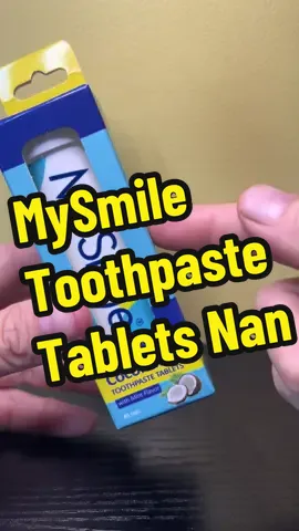 MySmile Toothpaste Tablets  #tiktokshop #shop #tiktokmademebuyit #mysmile #toothpastetablets 