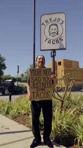 You’re not sad. You just need some tacos! #losangeles #restaurant #trejostacos #dannytrejo 