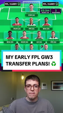 MY FIRST FPL GW3 TRANSFER PLANS! 😮 NKUNKU OUT ❌ #fpl #fantasypremierleague #PremierLeague 