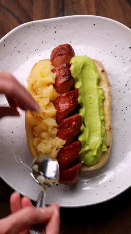 The literal best way to eat a (no natural casing) hot dog 