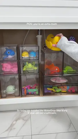 Installing the WaterDrop filter in my 6 year old son's bathroom to help prevent eczema 💦 Join @Waterdrop Filters on September 2nd for an exclusive livestream with professionals who will dive deep into the purification of water. Plus, we've got exciting gifts for those who tune in! Ask your burning questions, and discover how you can ensure your family's water is pure and safe. #waterdrop101 #waterdropfilter #AD