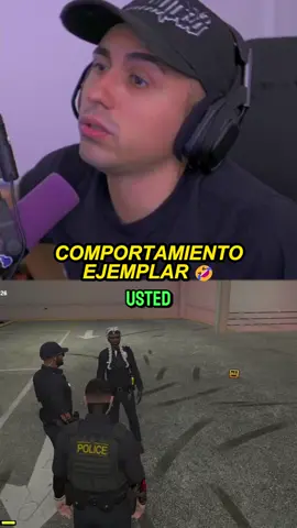 Comportamiento ejemplar 🤣 #imantado #isidoro #spainrp #risas #viral #parati #ejemplo #gta5 #roleplay
