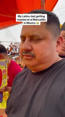 Not him feeling bad and giving dad a discount at the end 😭 LMAOO #mercadito #fyp #roasted #dadlife 