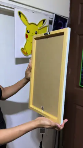 Maravilloso cuadro de zoro roronoa en resina y luz neón flex. #fyp #anime #cuadros #fy #onepiece 