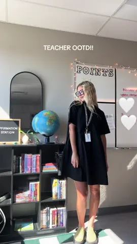 Tuesday teacher fit!!! This dress is from Old Navy and they have it in a TALL!! So i feel okay about wearing it to school because dresses are normally too short for me to wear them for teaching 🥲 all on my LTK!!! #teacherootd #teacheroutfitinspo #teachertok 