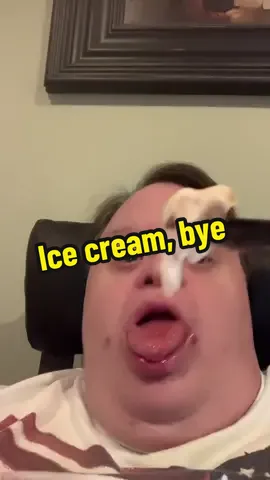 Ice cream mmmmmm, bye. #downsy #downsyndrome #worstoftiktok 