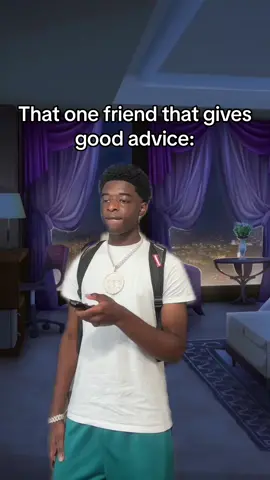 We all got that person that we know who gives good advice but they life be in shambles. Like why are you not putting into practice what you’re telling me? 💀 (I’m talking about myself I need to tighten up) #fyp 