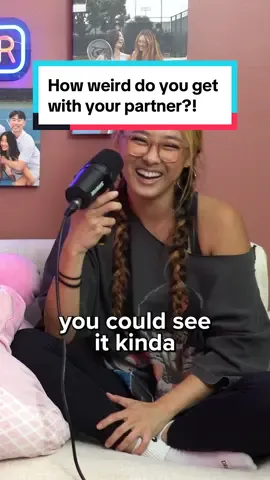 How weird do you get with your partner?! 😂😭 #the949podcast 